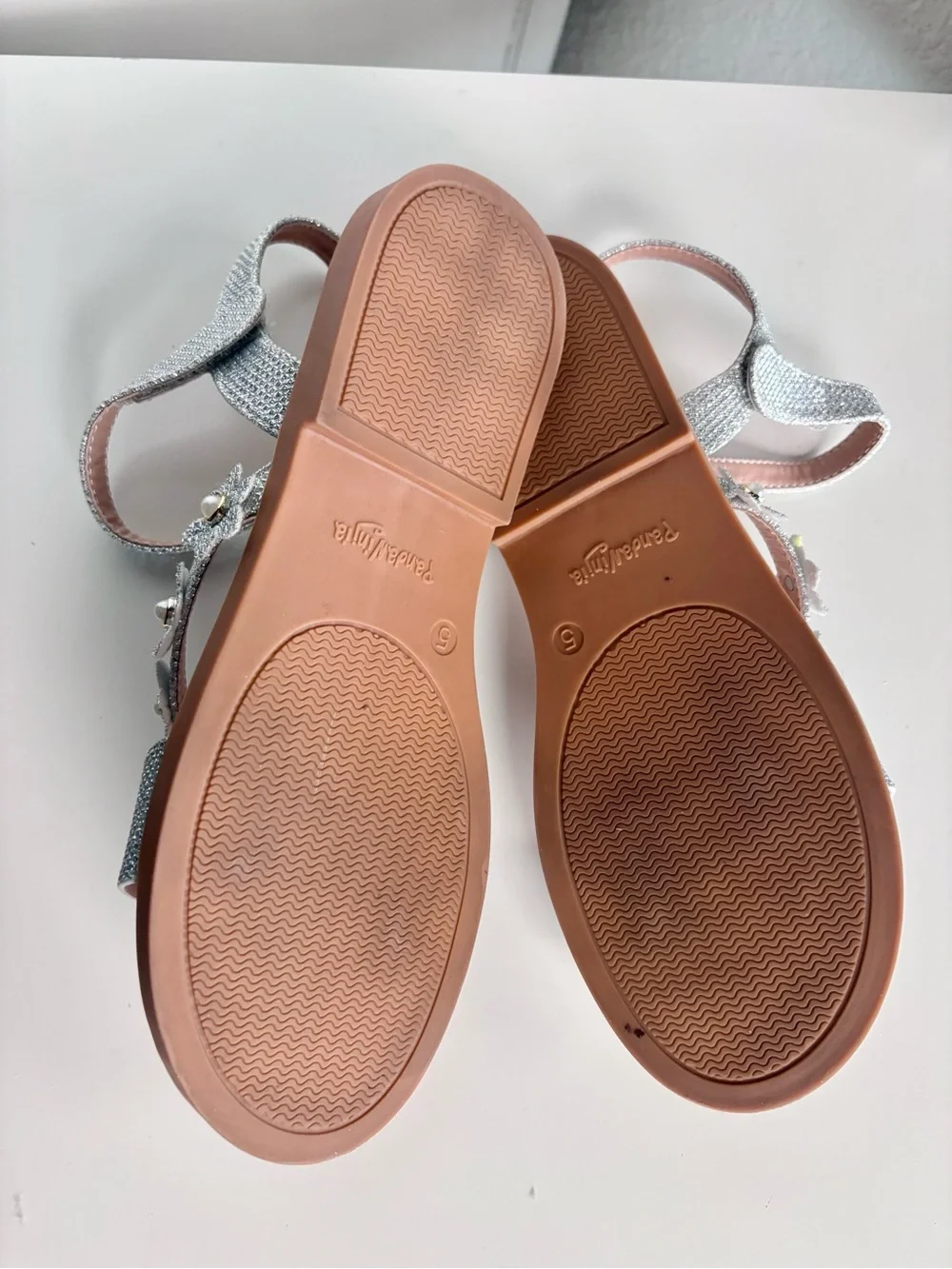 N/A silver sandals